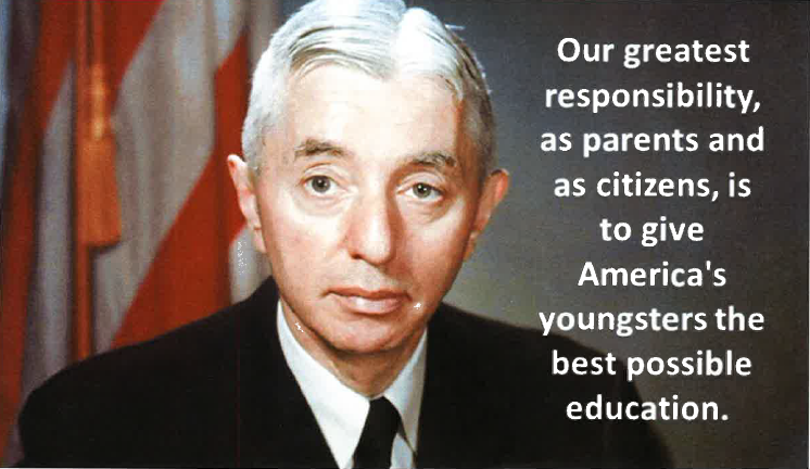Admiral Rickover picture and quote