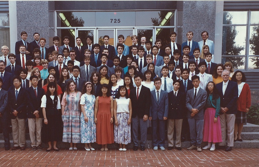 RSI 1990 east group photo