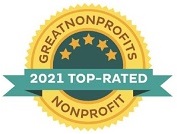 GreatNonprofits Top Charity 2021 Logo